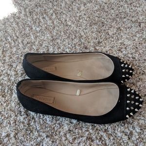 Zara spiked flats